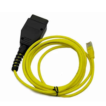 

TiOODRE Optical Fiber Ethernet To OBD Cable Wire ENET Cable for BMW E-SYS F-Series ENET Fault Codes Scanner Car Accessories