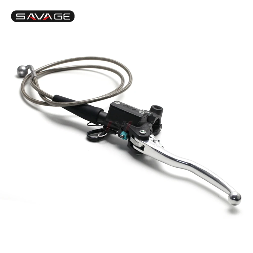 S  universal left&nbsp;hydraulic&nbsp;Clutch Master Cylinder & Levers & Oil Hose Pipe (8)