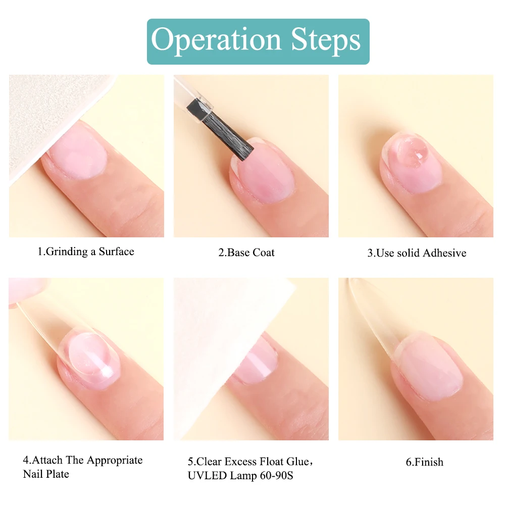 KODIES GEL Solid Nail Glue 15g False Nail Tips Glue Adhesive Strong Manicure Press On Nails Pudding Gel for Extension Prolong Ar 5