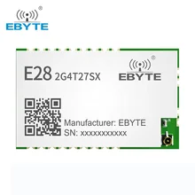 

Ebyte E28-2G4T27SX 2.4G LoRa FLRC GFSK wireless serial port module 500mW long range wireless transceiver SX1281 LoRa module