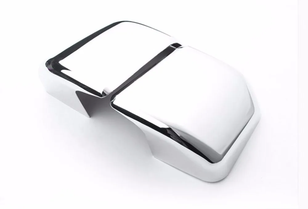 CHROME SIDE MIRROR COVER FIT 2015 FOR FORD F150 F-150 TRIM REAR VIEW MOLDING CAP BEZEL LID FRAME OVERLAY GARNISH