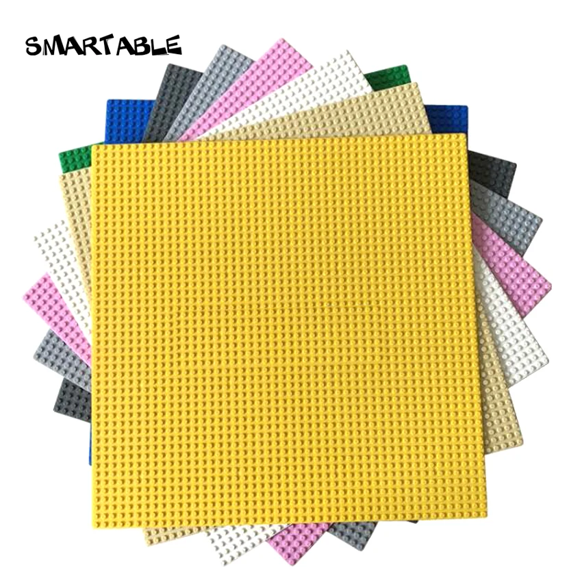 Smartable Piastra Di Base 48X48 Building Blocks Piastra Di Base Parte Giocattolo Per Pixel Art City Compatibile Principali Marche Regalo Di Natale 2 P