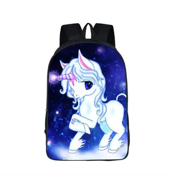

Cartoon Printing Student Backpack,Unicorn Teenagers Girls Boys School Pack Bag,Kids Children Large Book Backpacks