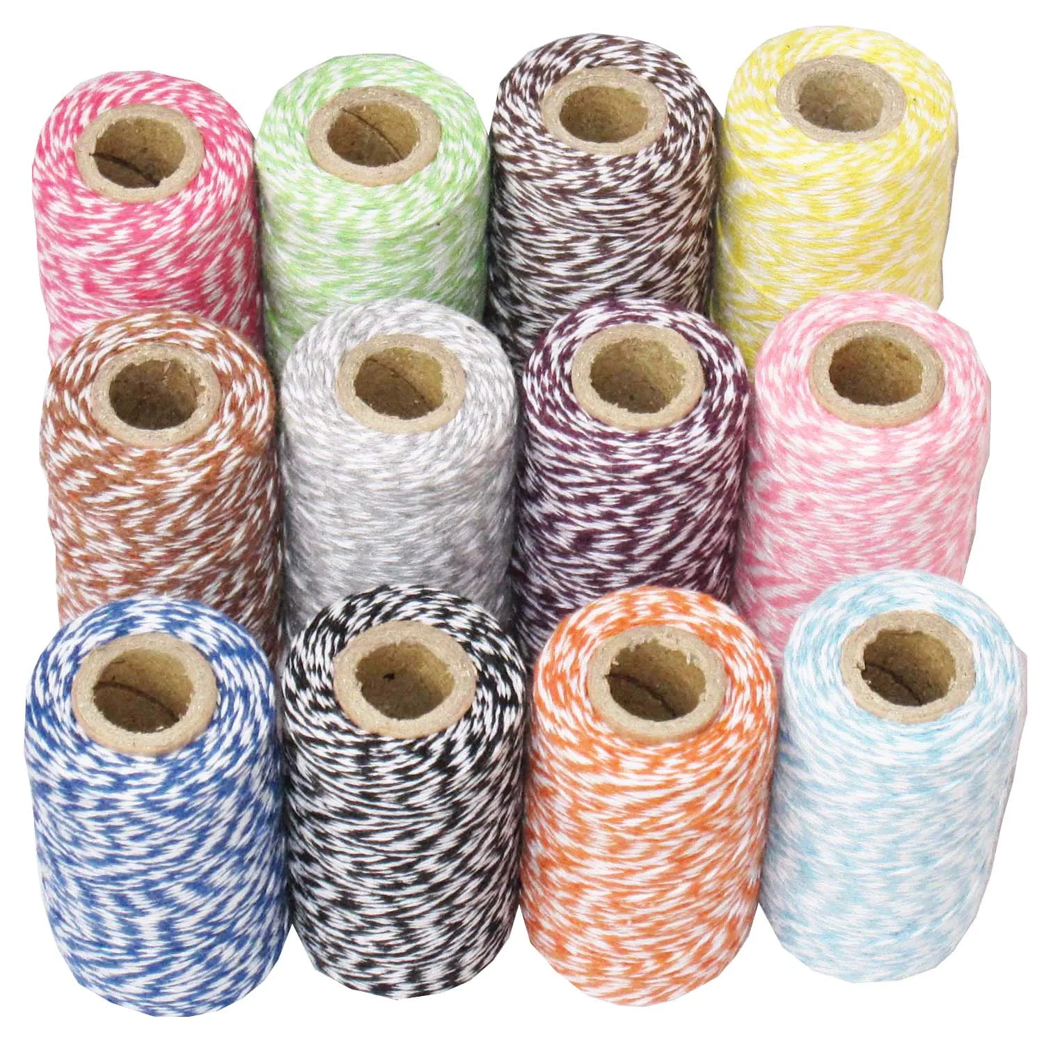 5pcs/lot thin bakers twine 4ply 100m/spool,cotton bakers twine,packing
