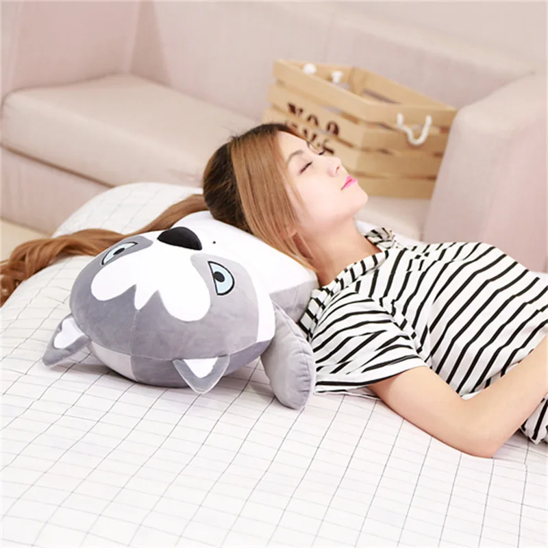 

Manufacturers Direct Selling-Cartoon down Cotton Dog Bulldog Starling Station-Doll Large Size Pillow Birthday Gift