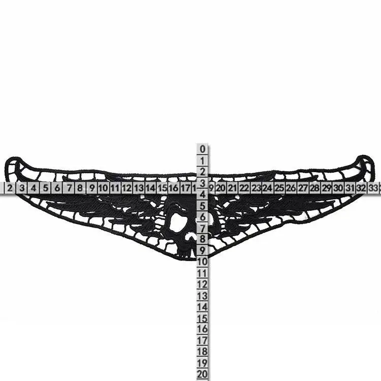Emboidery воротник для шеи diy поддельные съемные воротники водорастворимые Женская бутоньерка трехмерные кружевные аксессуары