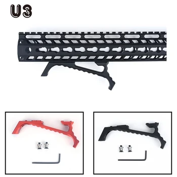 

U3 VP23 Tactical Angled Handguard Grip for M-LOK KEYMOD Hunting Gun Accessories Aluminum Airsoft M-lok Keymod Hand Stop