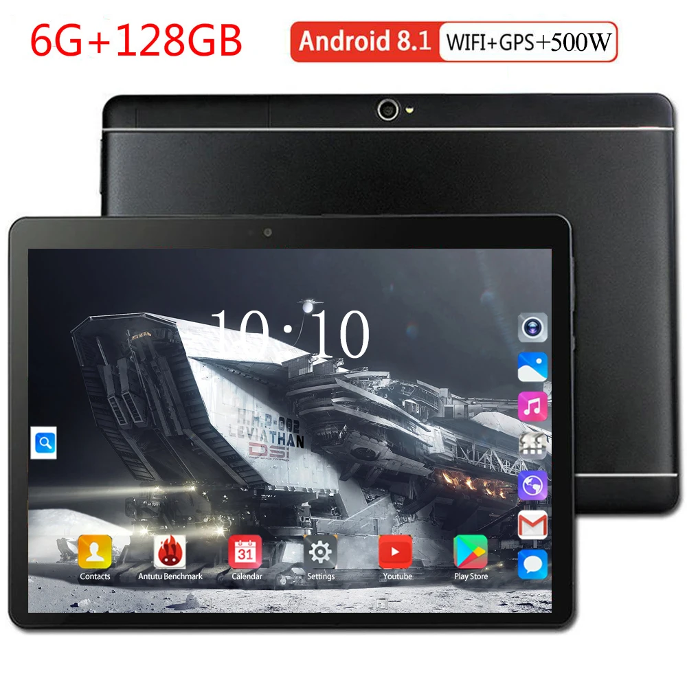 Быстрая доставка планшетный ПК 10 дюймов Octa Core 8 Гб Оперативная память 128