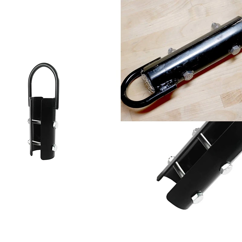 2.0Inch Climbing Rope Clamp,Rope Climb Workout Rig Attachment Hook Rope