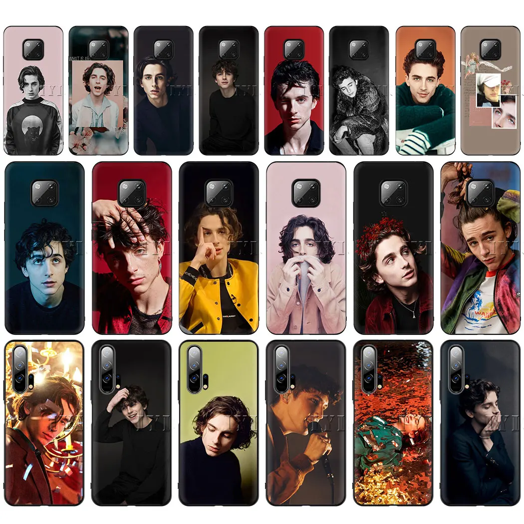 Мягкий чехол Timothee Chalamet для huawei mate Nova 30 Lite Pro 5i 4 3i 3 2i 2 Honor 7A 3GB | Мобильные телефоны и