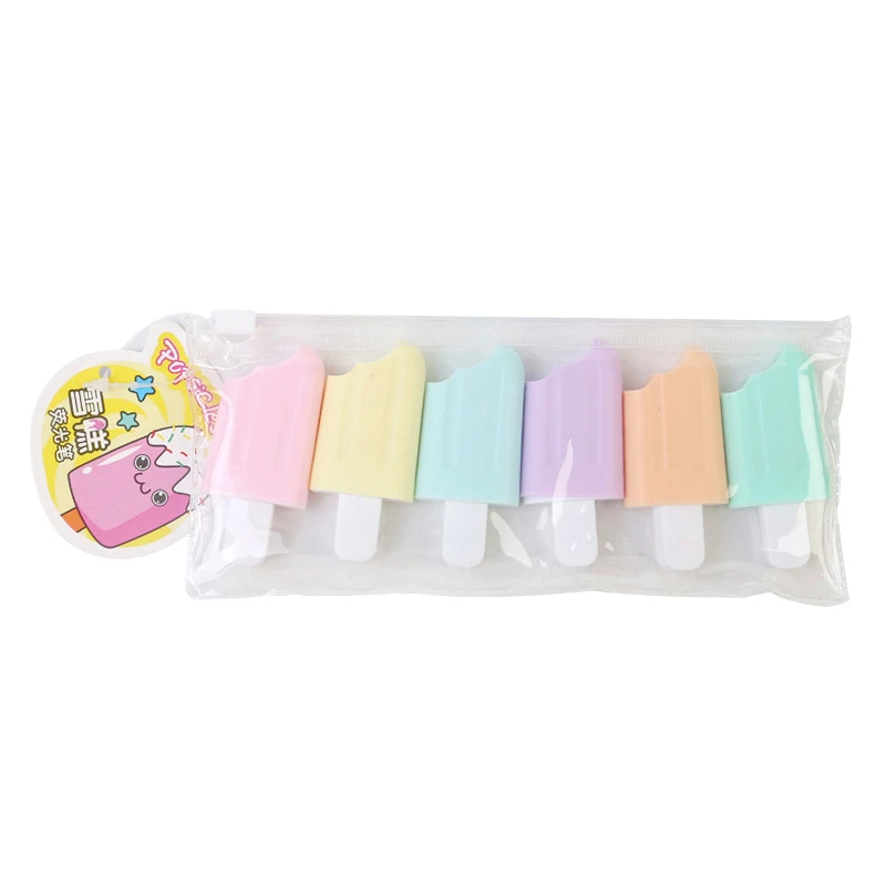 6PC Kawaii Animal Farm Mini Highlighter – my kawaii office