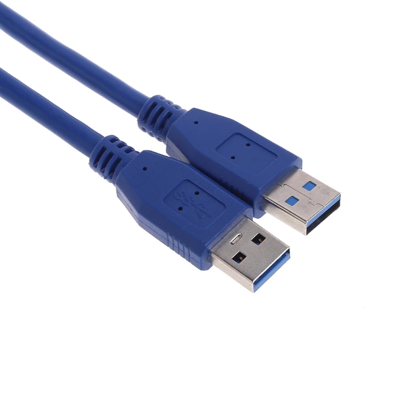 1 м синий Высокоскоростной USB 3,0 тип разъем «Папа-папа» адаптер удлинитель F3MA