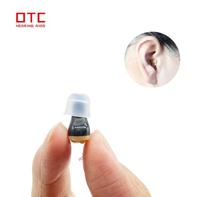 Mini apparecchi acustici In-Ear invisibile piccolo apparecchio acustico  discreto amplificatore audio posizionato nel canale per non udenti e  anziani - AliExpress