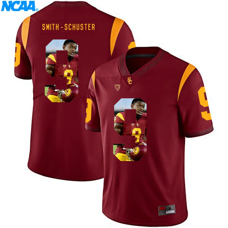 Новое поступление, высокое качество, Josh Shaw#6 JuJu Smith-Schuster#9, Молодежная Футболка для колледжа, майки, S-XXXL