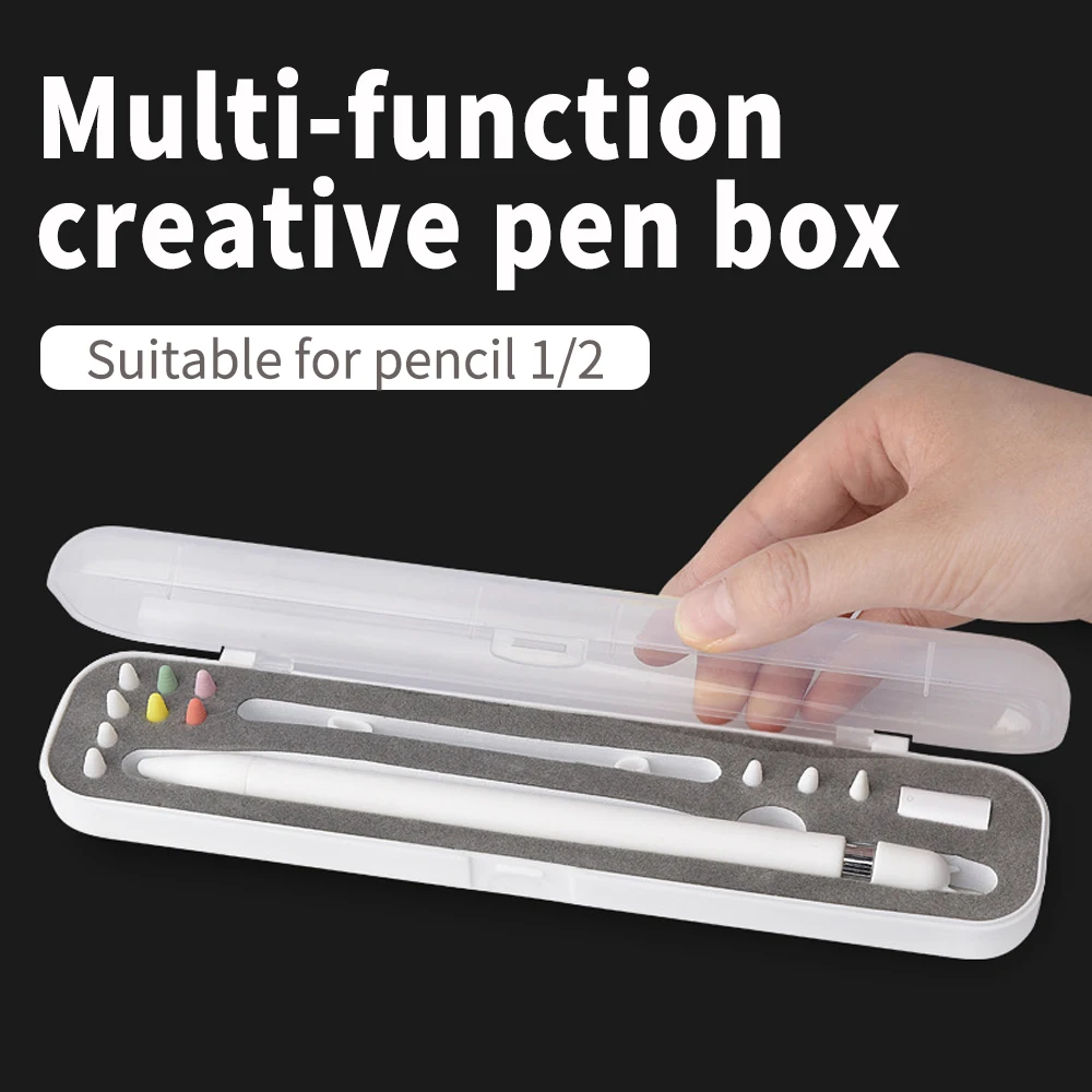 CASPTM противоударный портативный прозрачный Дорожный Чехол-держатель для Ipad карандаш защитный футляр для Apple Pencil 1 2 Аксессуары