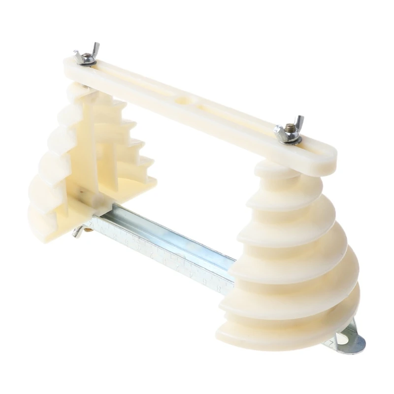 Stampo Per Avvolgimento Bobine Motore Monofase - 6 Strati Regolabile, Plastica Beige