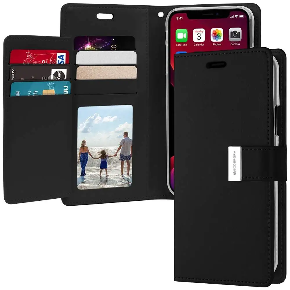 Чехол Goospery Rich Diary с дополнительными слотами для карт кожаный чехол бумажник iPhone 5
