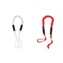 2 пакета мягких петель Привязать ремни-3.5ft полиэстер лямки Банджи шнур для морской лодки док-станция-белый+ красный