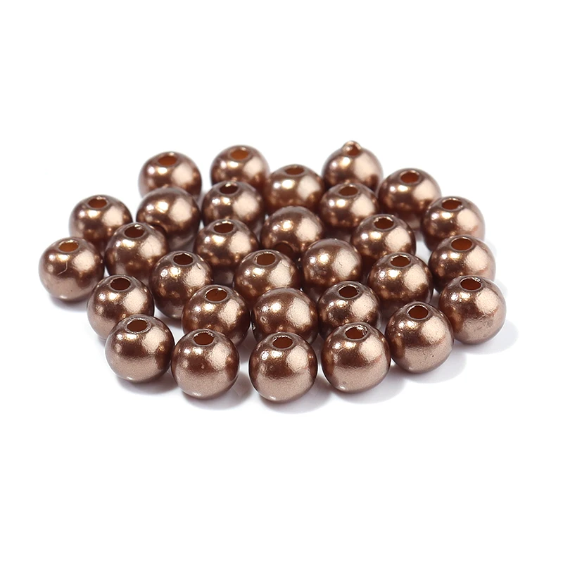 Colorful Acrylic Pearl Beads