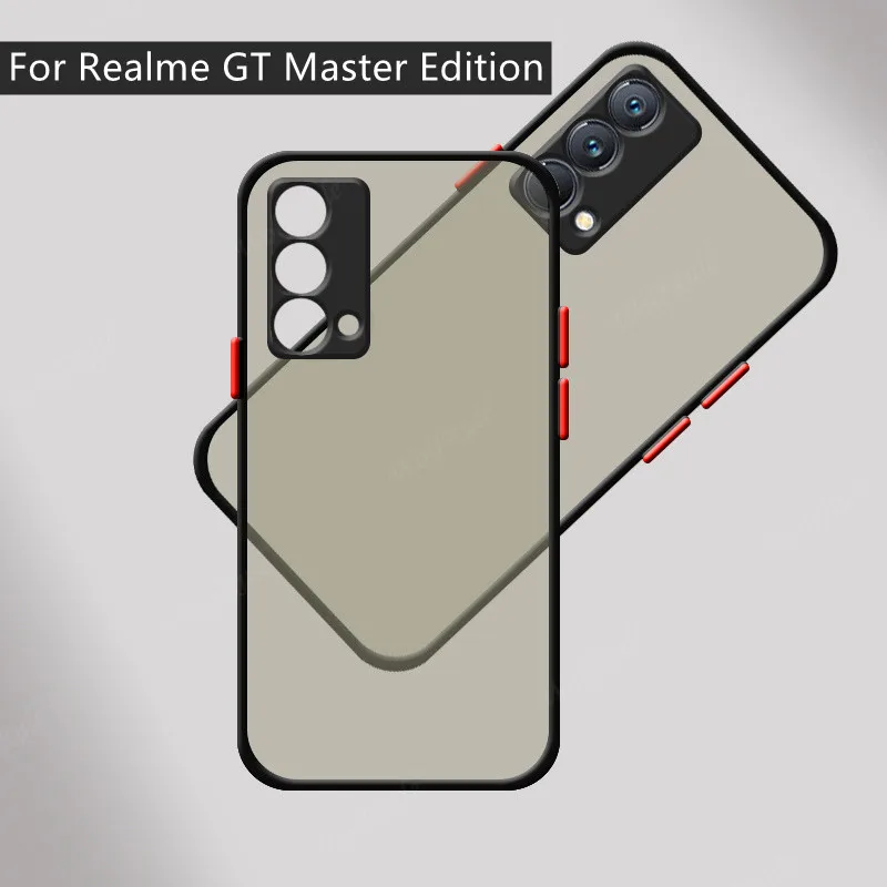 Per Cover Oppo Realme Gt Master Edition Custodia Per Realme Gt Master Capas Cover Posteriore Opaca Traslucida Per Realme Gt Master Fundas
