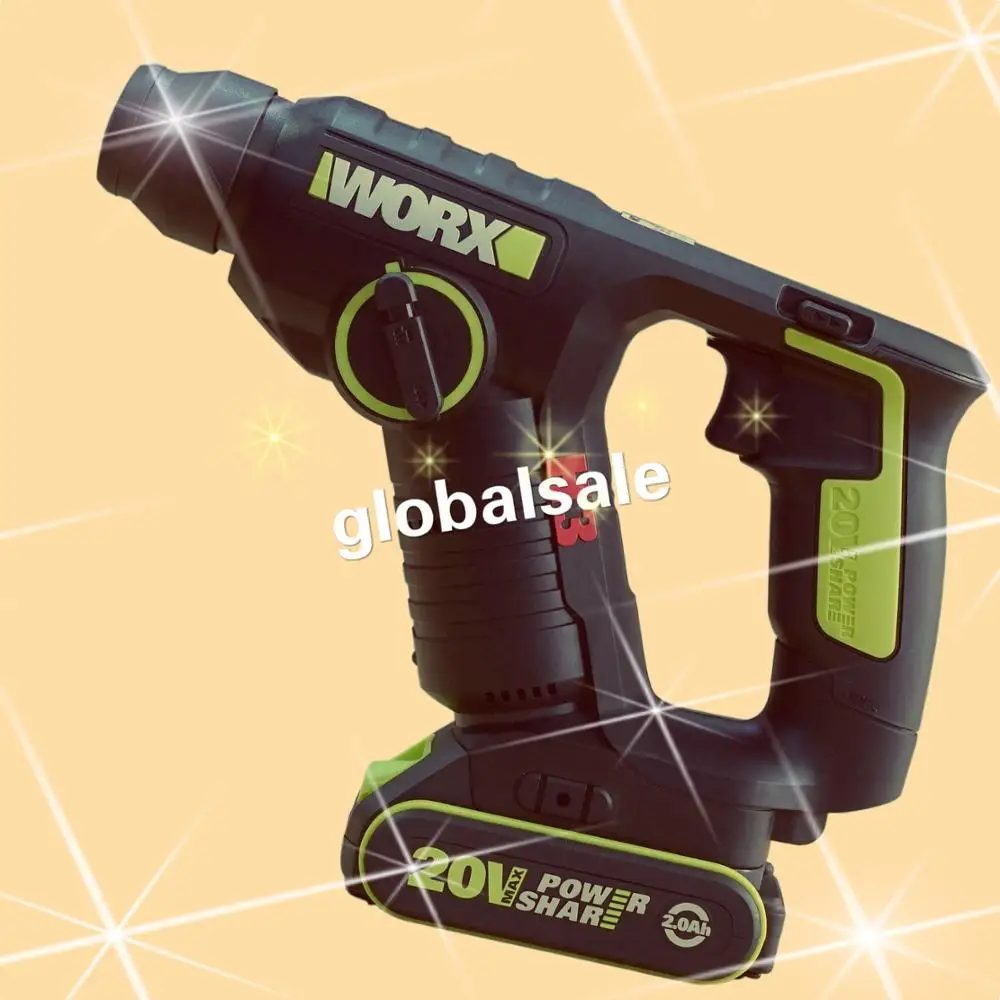 Профессиональный инструмент WU380 Worx 20 в с батареей 2 0 3 1 Электрическая отвертка