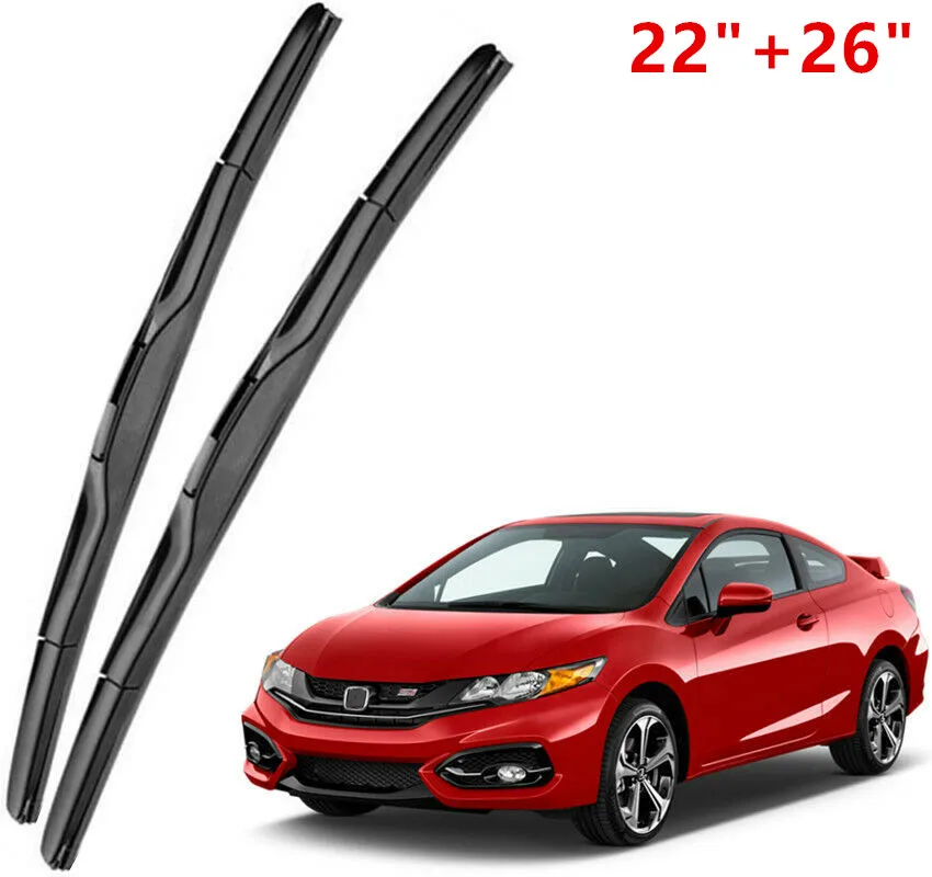 Набор подлинный OEM лобовое стекло стеклоочистителей подходит для 2012- Honda Civic Coupe 2 двери