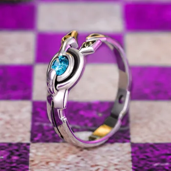 

Cartoon No Game No Life ZERO Anime Cosplay 925 Silver Adjustable Ring Finger Ring Halloween Christmas 925 Sterling Silver Ring