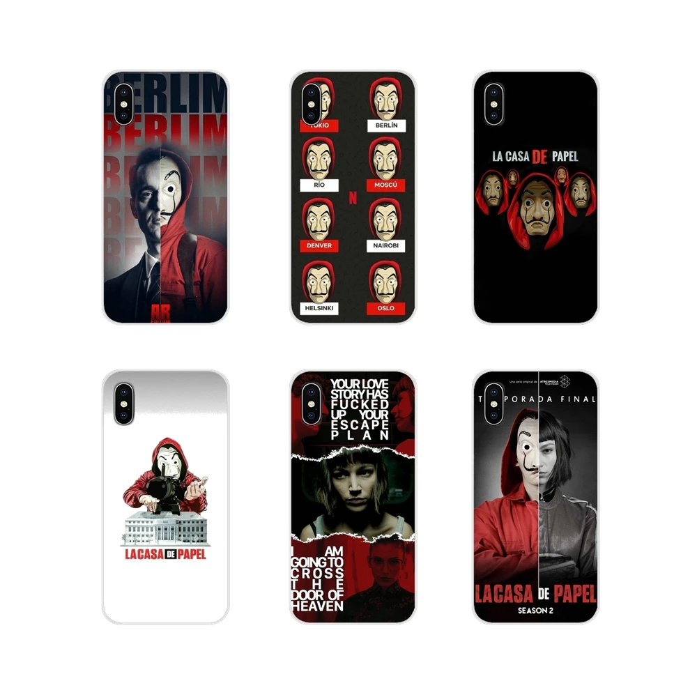 

Accessories Phone Cases Covers For Xiaomi Redmi 4A S2 Note 3 3S 4 4X 5 Plus 6 7 6A Pro Pocophone F1 La Casa De Papel Movie