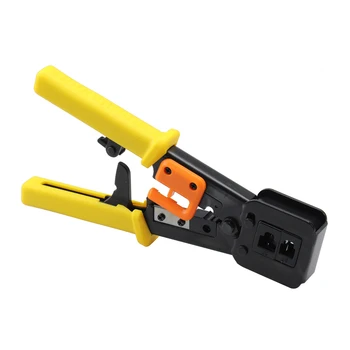 

EZ RJ45 crimper hand network tools pliers RJ12 cat6 8p8c Cable Stripper pressing clamp tongs clip multi function Hand Tool Plier