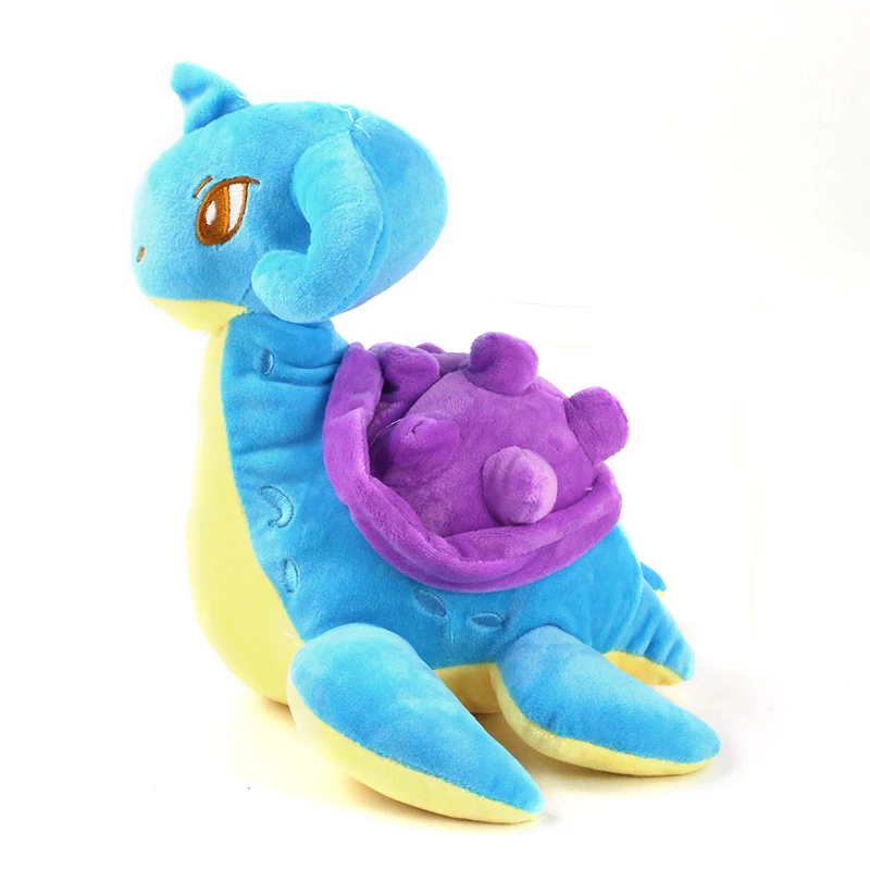 25 см мультфильм аниме Lapras Плюшевые игрушки Peluche Мягкая кукла подарки на день рождения для детей