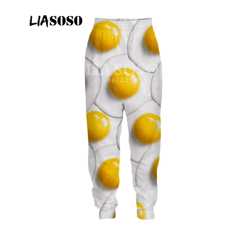 LIASOSO, новинка, мужские, женские брюки, 3D принт, пасхальный день, яйцо, штаны для фитнеса, хип-хоп, уличные, повседневные, Harajuku, спортивные брюки-карго, A314-05