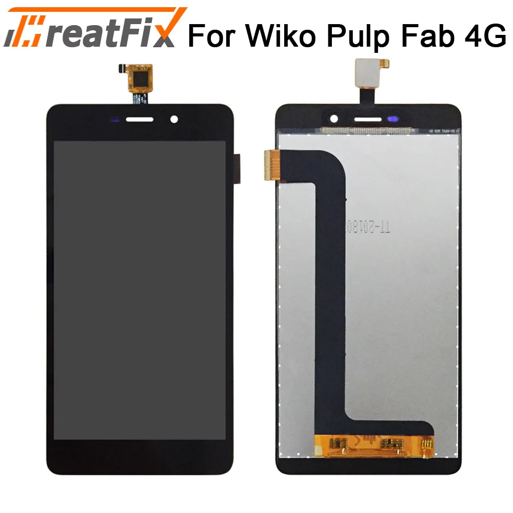 Дигитайзер сенсорного ЖК-экрана для Wiko Pulp Fab 4G ЖК-дисплей с сенсорным экраном в