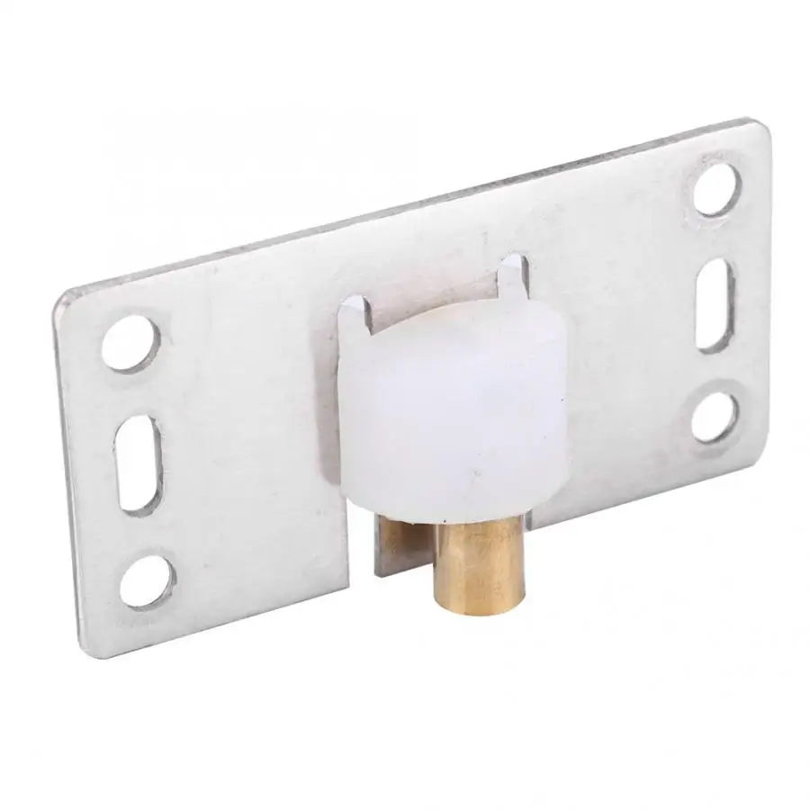 

2pcs 75*38mm Stainless Steel Cabinet Door Sliding Wheel Single Cupboard Door Roller Slide Door Wheels