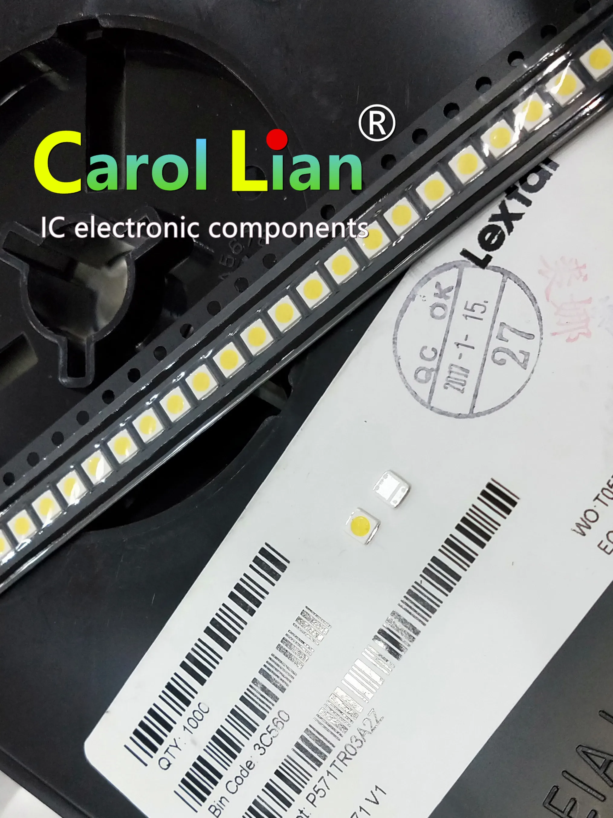 Светодиодная лампа высокой мощности 1 8 Вт 3030 6 в холодный белый лм PT30W45 V1 для