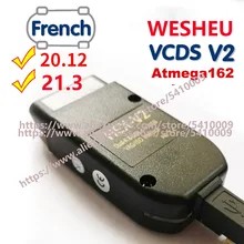 2021 WESHEU VCDS V2 Super COM 21,3 HEX COM 20,12 интерфейс для VW AUDI Skoda Seat VAG 20,4 Английский Французский ATMEGA162 Диагностика 2021 WESHEU VCDS V2 Super COM 21,3 HEX COM 20,12 интерфейс для VW AUDI Skoda Seat VAG 20,4 Английский Французский ATMEGA162 Диагностика