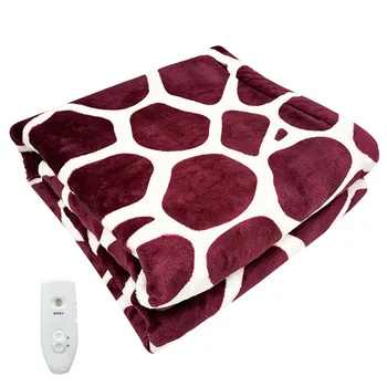 

Cozy Electric warm-up blanket Soft Flannel Electric Heated Winter Blanket with High-temperature power-off protectio