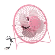 Премиум USB настольный вентилятор металлический бесшумный персональный мини настольный портативный вентилятор 4 дюймов и 6 дюймов опционально для наружного офиса дома автомобиля Путешествия