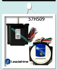 Настоящий Leadshine NEMA23 шаговый двигатель 57HS21A 8 мм вал 5A 2,1 Н. М крутящий момент 76 мм Длина 4 провода соответствие с шаговым приводом DM542