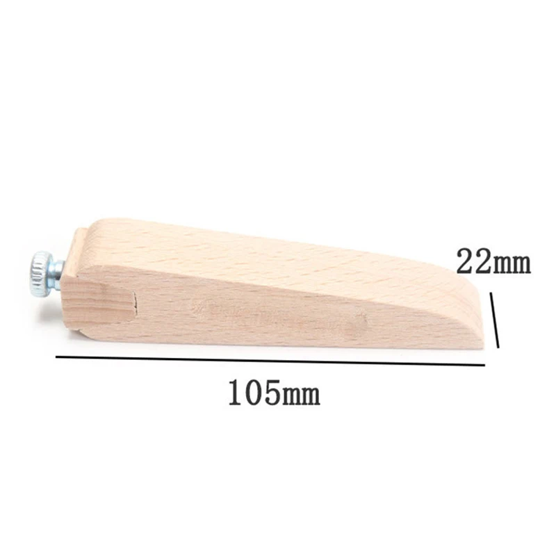 1 pcs Wooden Leather Sanding Block Handmade Leather Craft Tool Sandpaper Polishing Aids