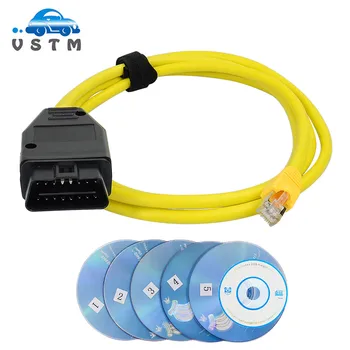 

E-SYS ICOM Diagnose Cable For BMW ENET (Ethernet to OBD) Interface Cable Coding F-Series All data Software electric connectors