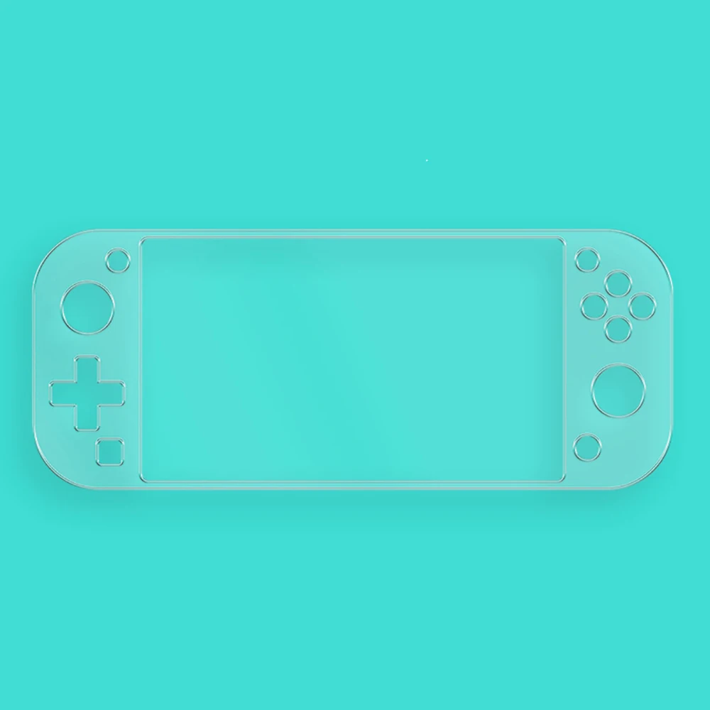 iBen Crystal Transparent Case Protecive Cover Environmentally Friendly PC Skin Fit for Nintend Switch Lite Bracket Function (4)