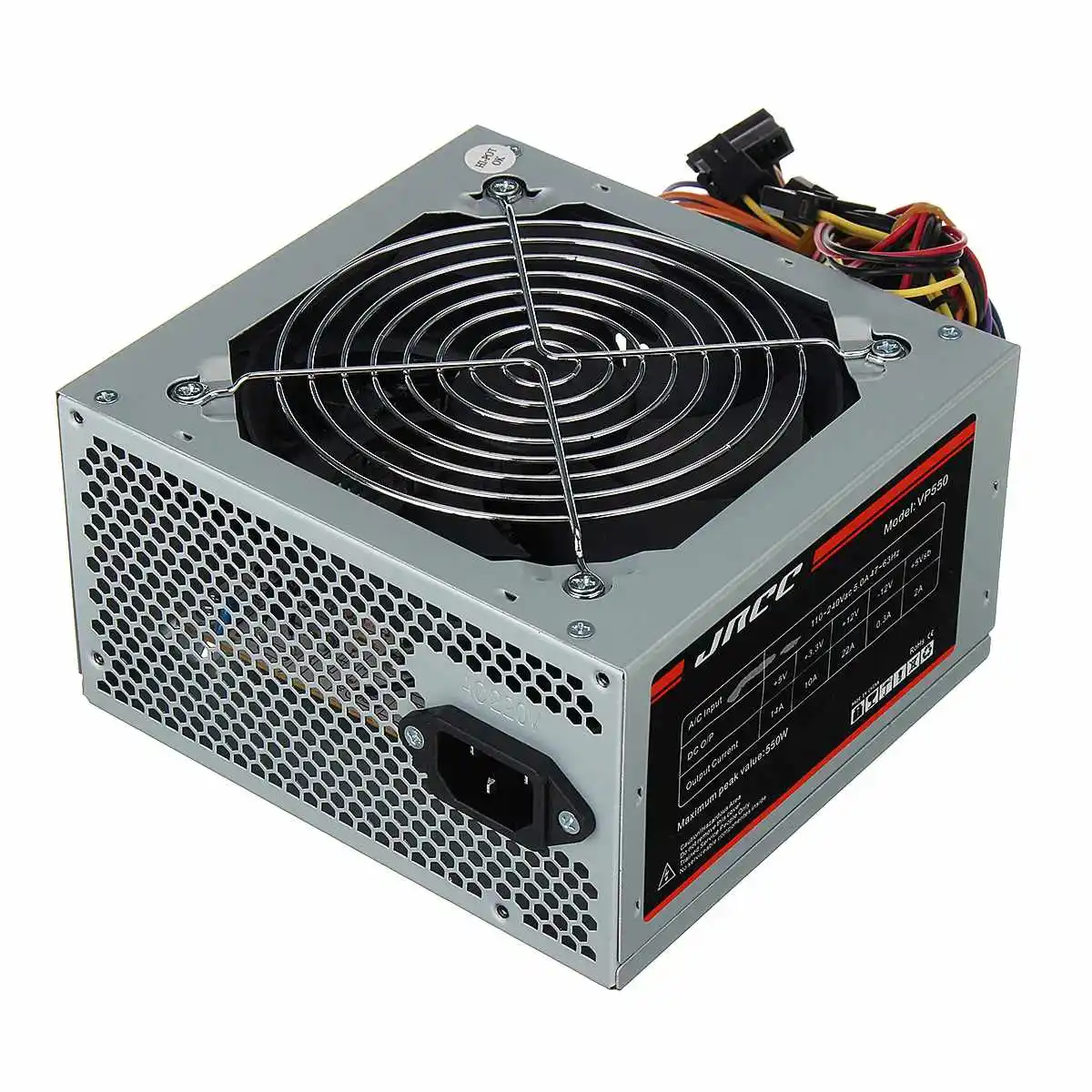 Блок питания PFC с пассивным вентилятором 550 Вт ATX 20/24pin 12 В 2 0|Блоки для компьютеров|