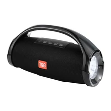 Портативный беспроводной Bluetooth динамик водонепроницаемый наружный сабвуфер USB AUX Радио Mp3 плеер Бумбокс Саундбар+ светодиодный фонарик