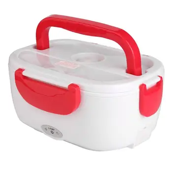 

220V/110V Food Heater Electric Lunch Boxes Heated Food Containers Portable Electric Food Heater Dinnerware Sets for Home Car