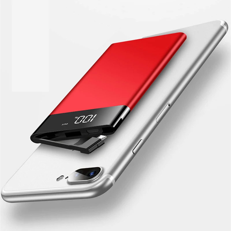 

Xiaomi Ultra-thin Portable Power Bank 20000 mAh for Smart Phone Battery Powerbank Fast Charging Mini cute Mobile External Batter