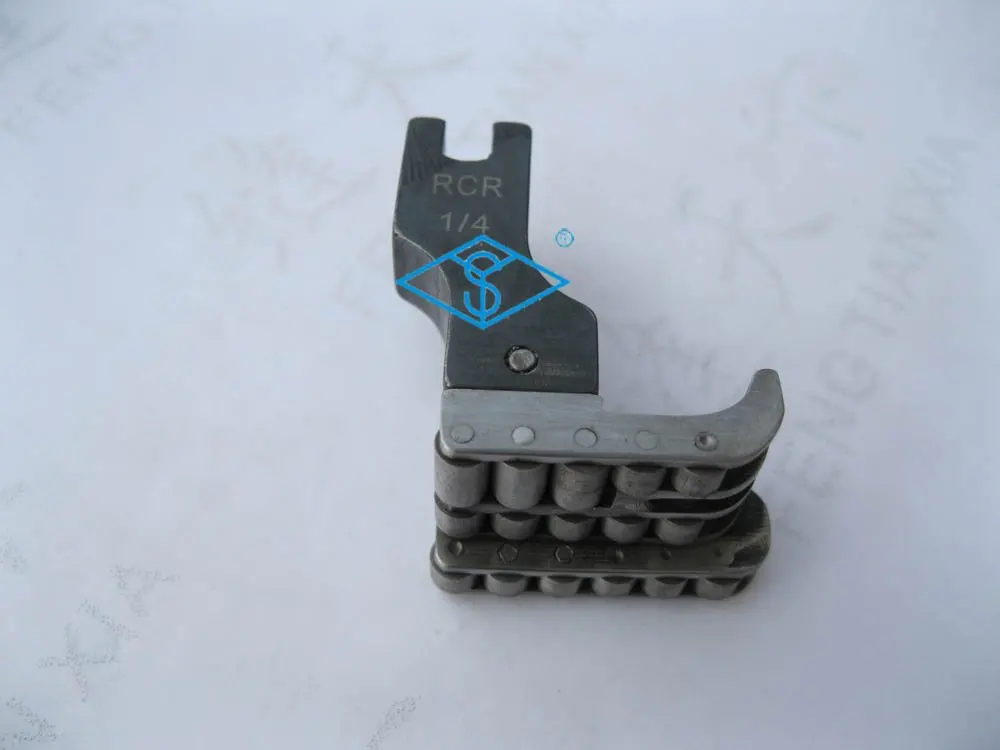 

Sewing machine parts flat sewing machine, high roller presser foot RCR 1/4 right side bottom roller presser foot