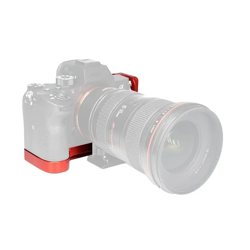 БЫСТРОРАЗЪЕМНАЯ l-пластина/кронштейн держатель рукоятка для sony A7III/A7RIII/A9 БЫСТРОРАЗЪЕМНАЯ опорная пластина и боковая пластина черный