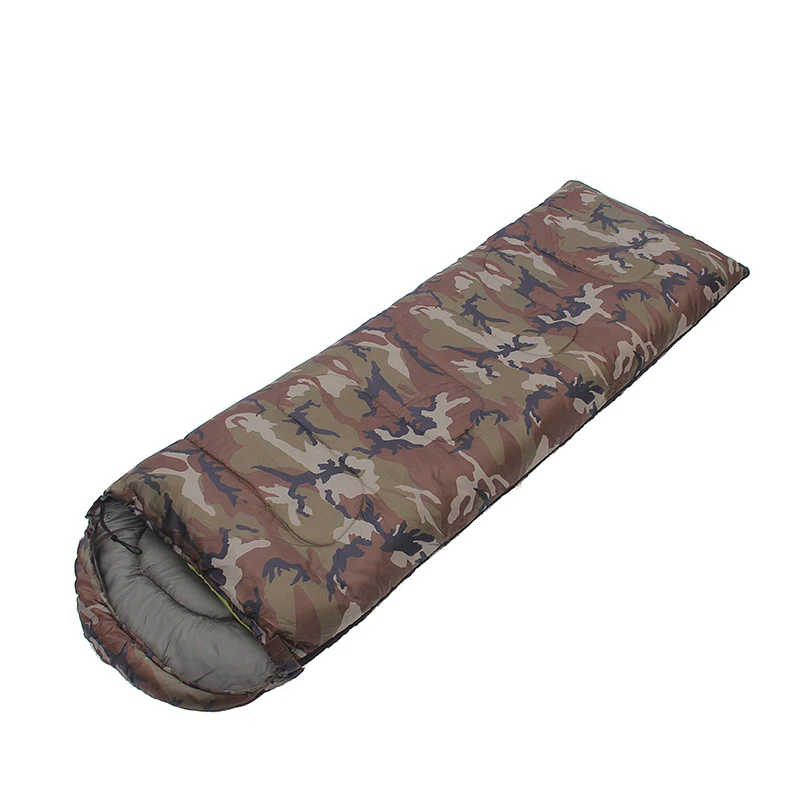 Sleeping Bag Открытый спальный мешок Сверхлегкий портативный удобный осенне-зимний теплый конверт Тип ленивый мешок природа для походов оборудование - Цвет: Sleeping Bag
