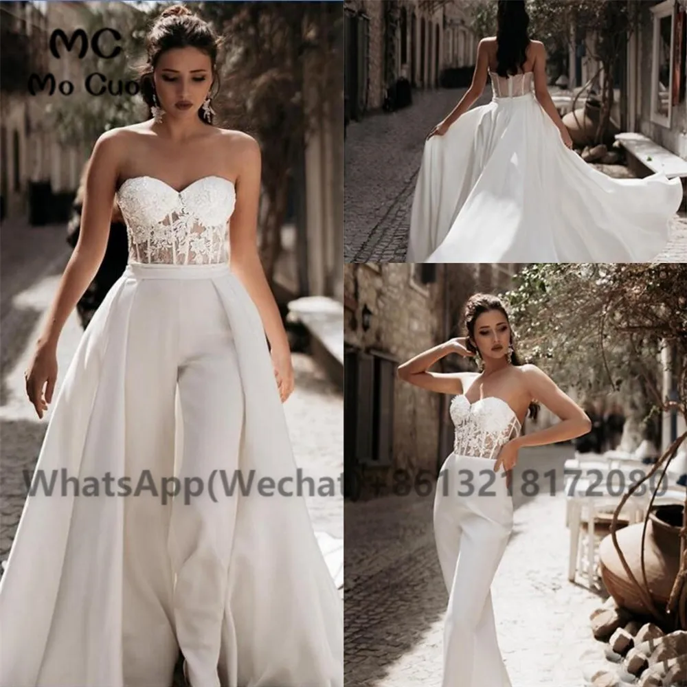 2020-new-cheap-white-jumpsuits-a-line-wedding