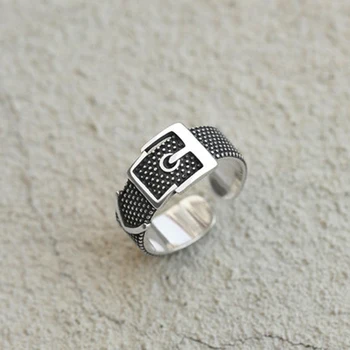 

Vintage Silver Color Belt Rings For Women Statement Jewelry Finger Ring anillos mujer bijoux